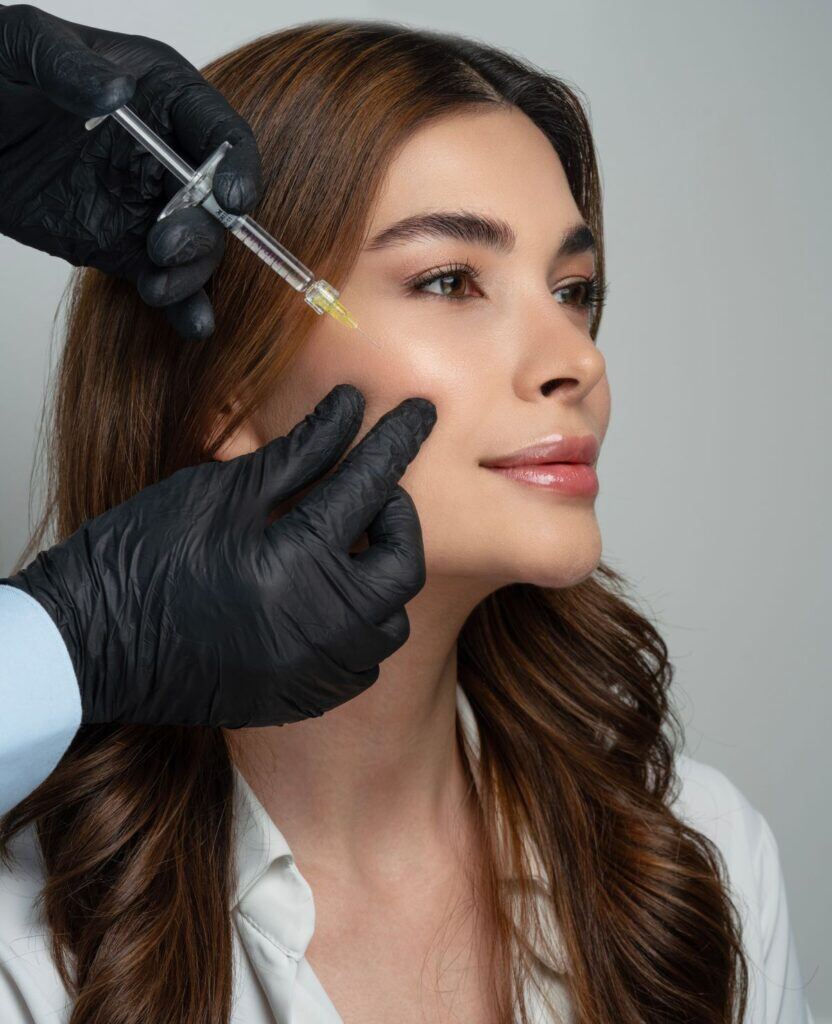 Cheek filler treatment, Dr. Alaa Zidan clinic