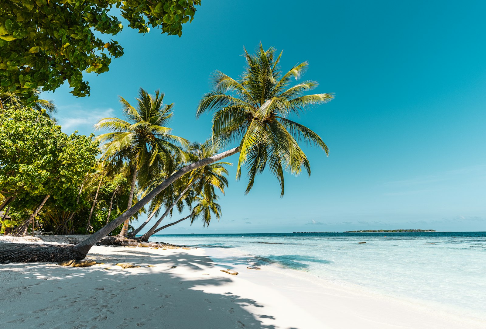 Sun protection on a Maldives beach helps prevent Botox side effects like prolonged bruising